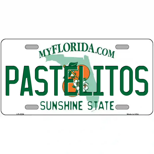 Pastelitos Florida Metal Sign