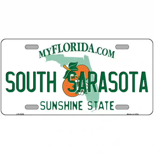 South Sarasota Metal Sign