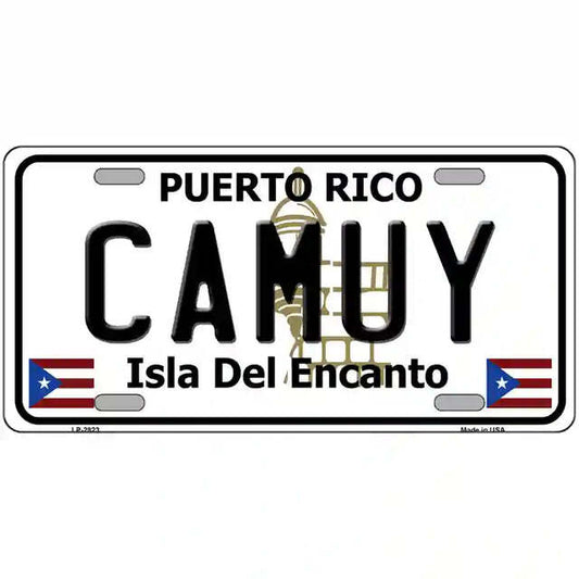 Camuy Puerto Rico Metal Sign