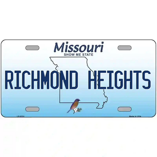Richmond Heights Missouri Metal Sign