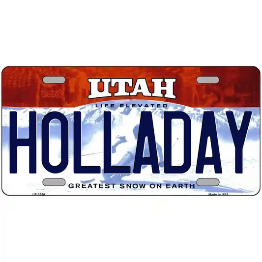 Holladay Utah Metal Sign