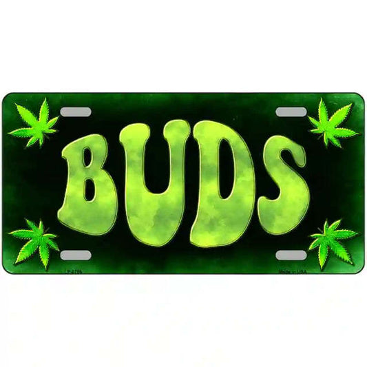 Buds Metal Sign