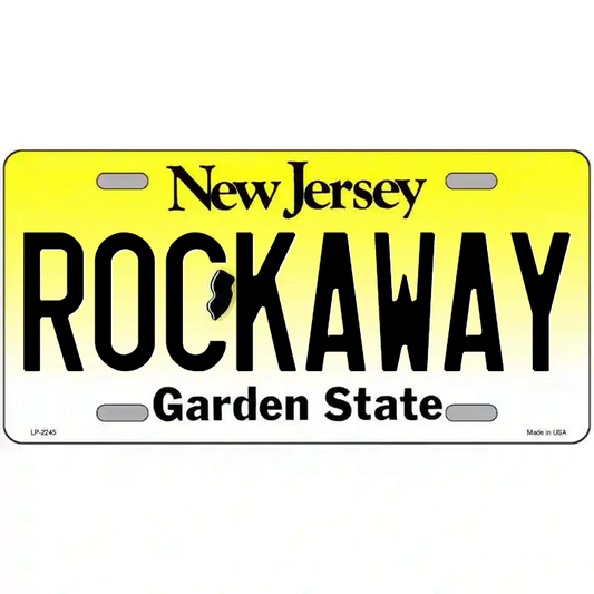 Rockaway New Jersey Metal Sign