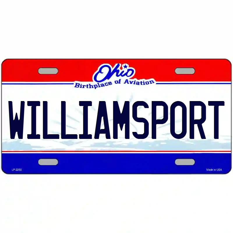 Williamsport Ohio Metal Sign