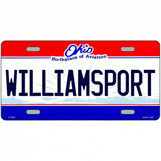 Williamsport Ohio Metal Sign