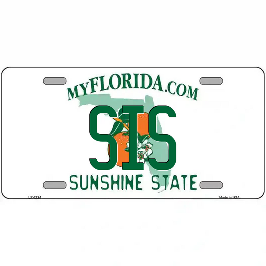 Sis Florida Metal Sign