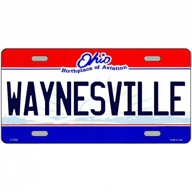 Waynesville Ohio Metal Sign