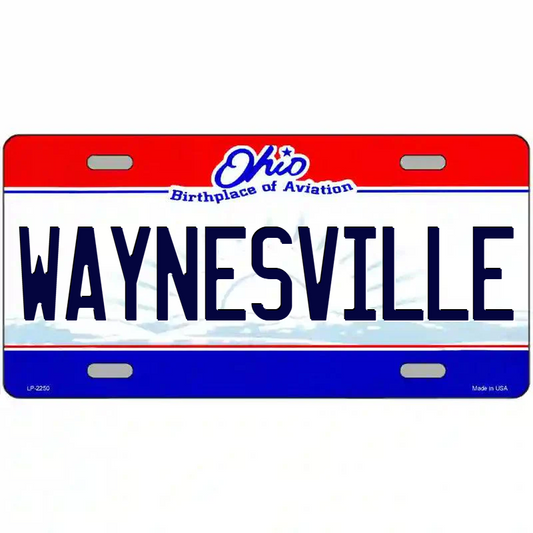 Waynesville Ohio Metal Sign