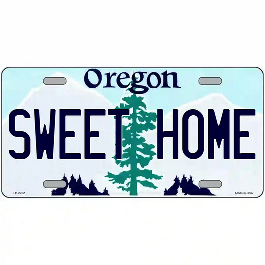 Sweet Home Oregon Metal Sign