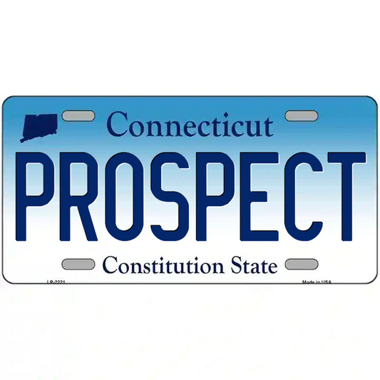 Prospect Connecticut Metal Sign