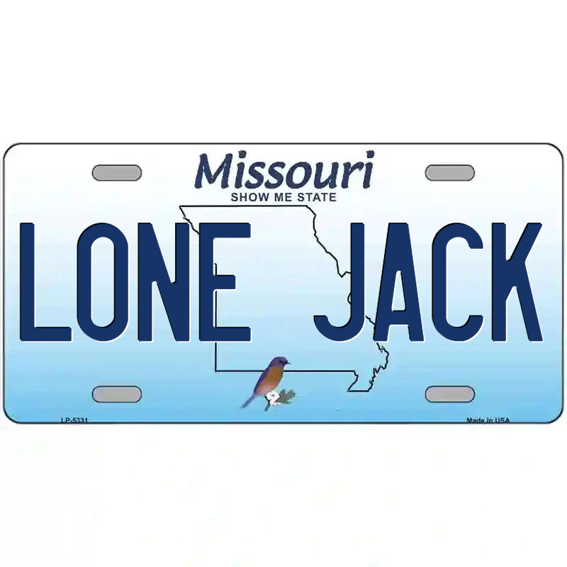 Lone Jack Missouri Metal Sign