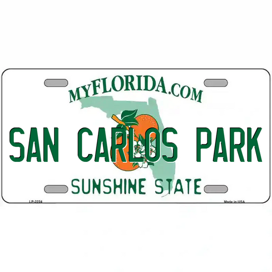 San Carlos Park Florida Metal Sign