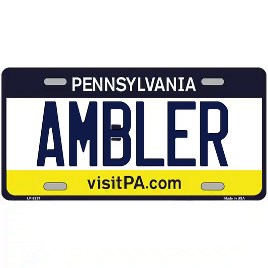 Ambler Pennsylvania Metal Sign