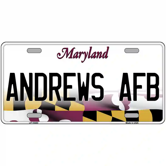 Andrews AFB Maryland Metal Sign