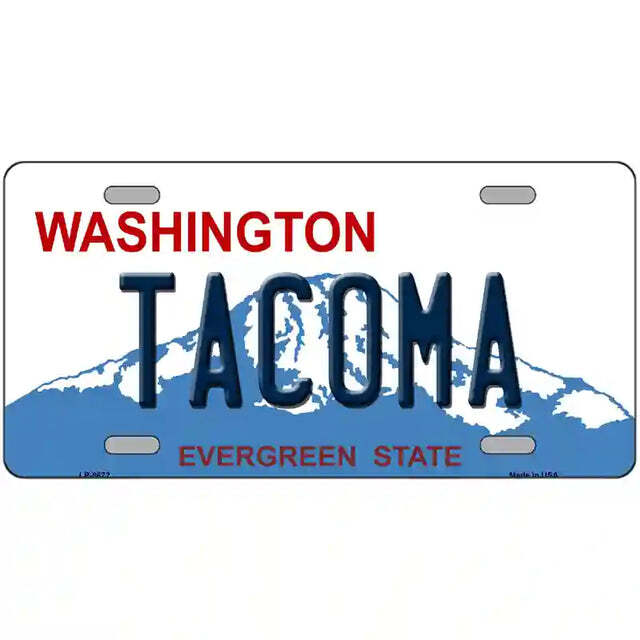 Tacoma Washington Metal Sign