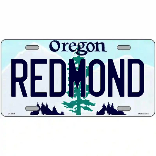 Redmond Oregon Metal Sign