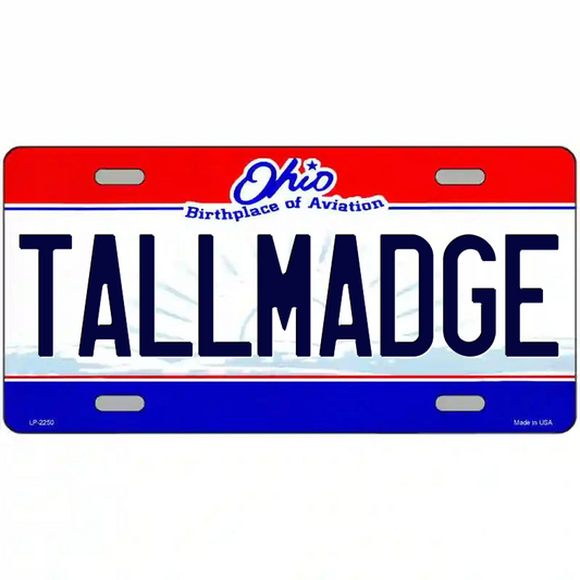 Tallmadge Ohio Metal Sign