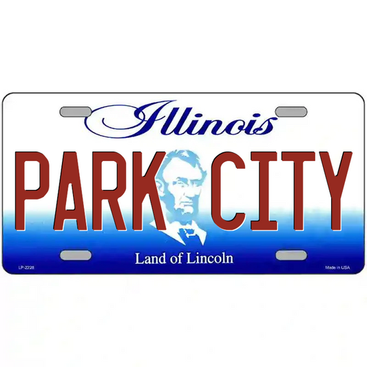 Park City Illinois Metal Sign