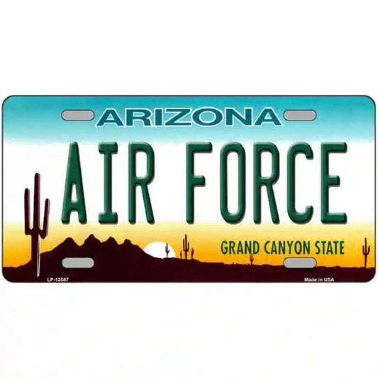 Air Force Arizona Metal Sign
