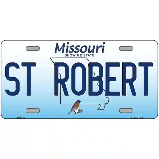 St Robert Missouri Metal Sign