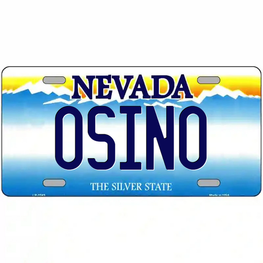 Osino Nevada Metal Sign
