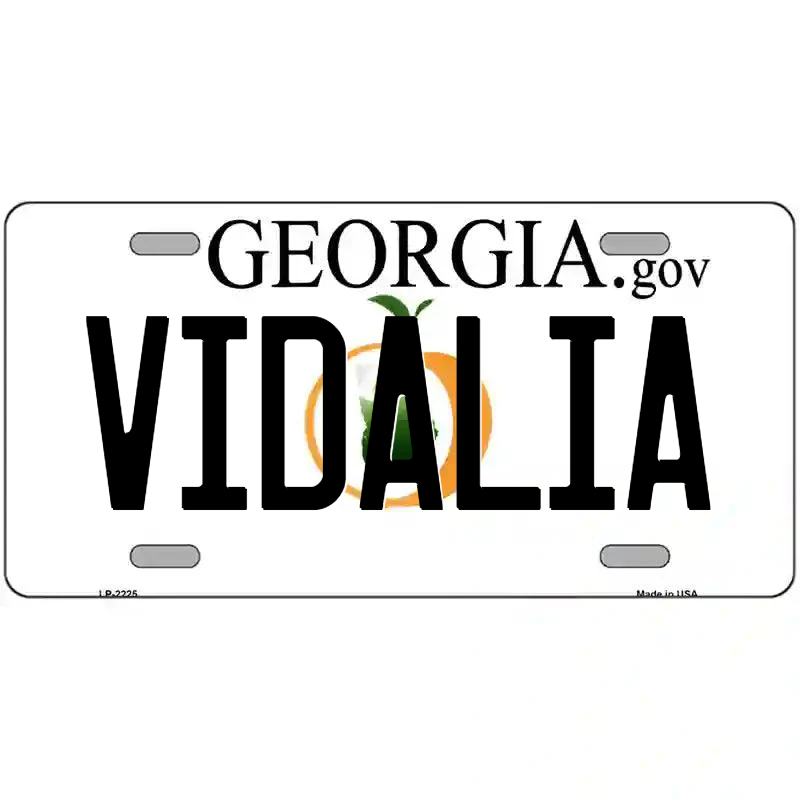 Vidalia Georgia Metal Sign