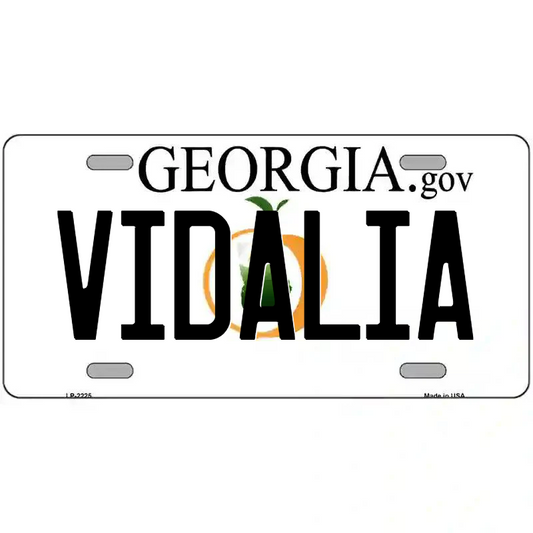 Vidalia Georgia Metal Sign