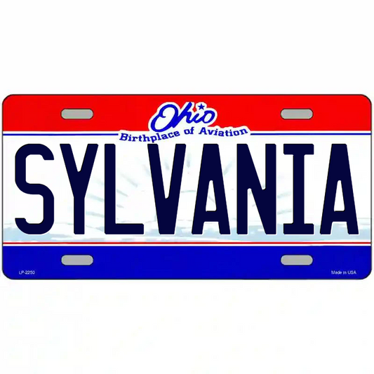 Sylvania Ohio Metal Sign