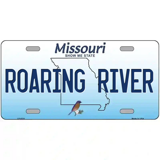 Roaring River Missouri Metal Sign