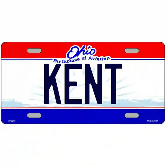 Kent Ohio Metal Sign