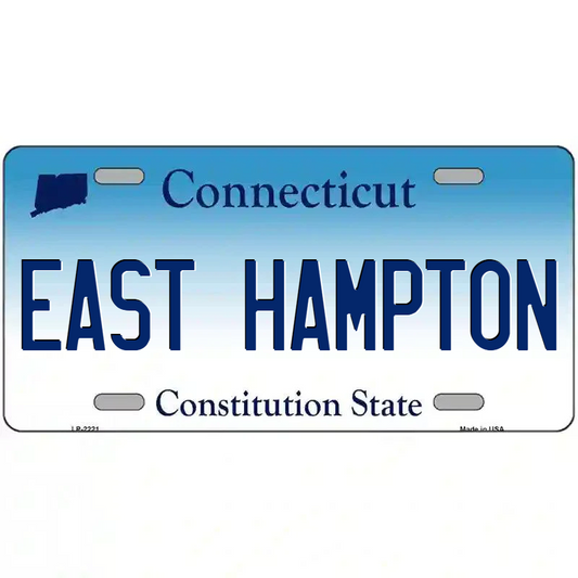East Hampton Connecticut Metal Sign