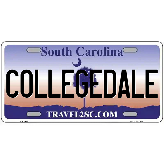 Collegedale South Carolina Metal Sign