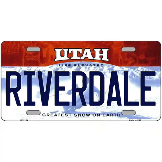 Riverdale Utah Metal Sign