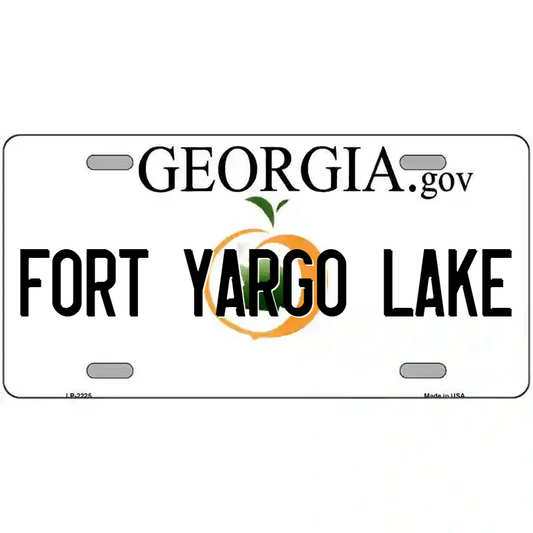 Fort Yargo Lake Georgia Metal Sign