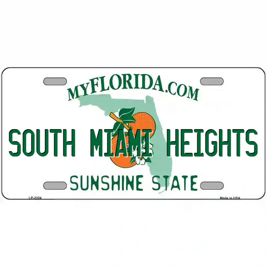 South  Miami Haines Florida Metal Sign