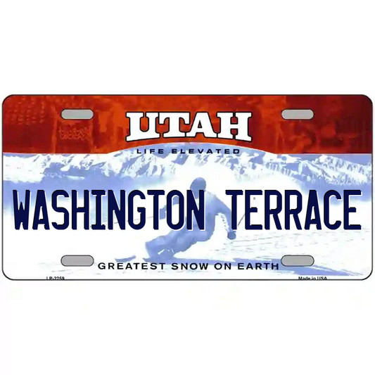 Washington Terrace Metal Sign