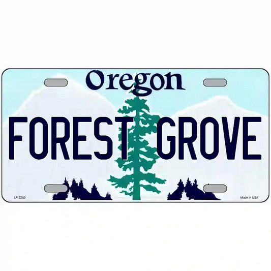 Forest Grove Oregon Metal Sign