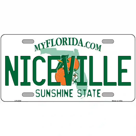 Niceville Florida Metal Sign