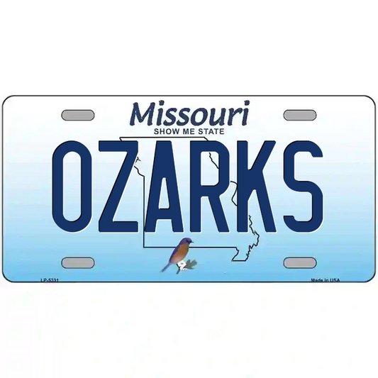 Ozarks Missouri Metal Sign