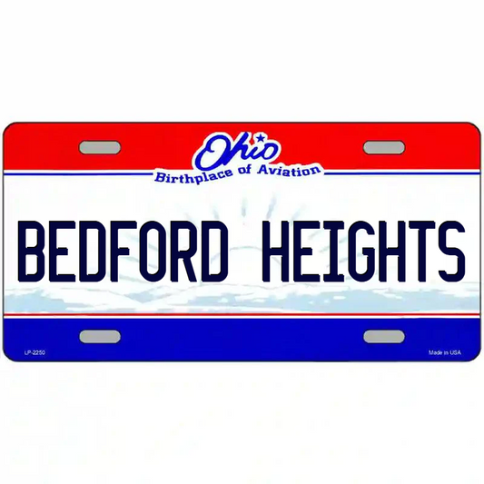 Bedford Heights Ohio Metal Sign