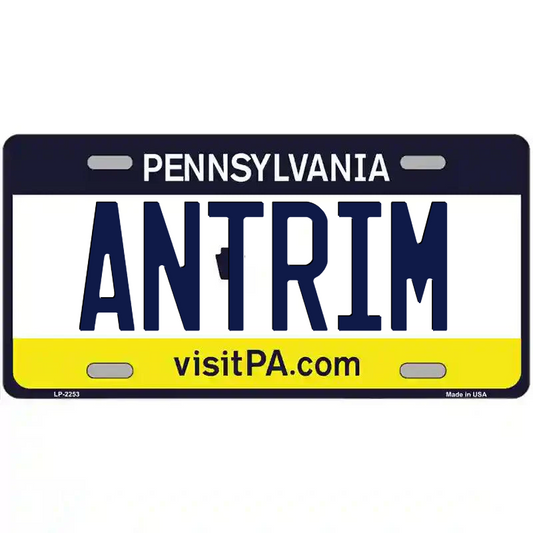 Antrim Pennsylvania Metal Sign