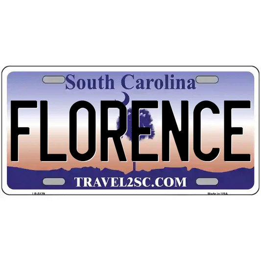 Florence South Carolina Metal Sign