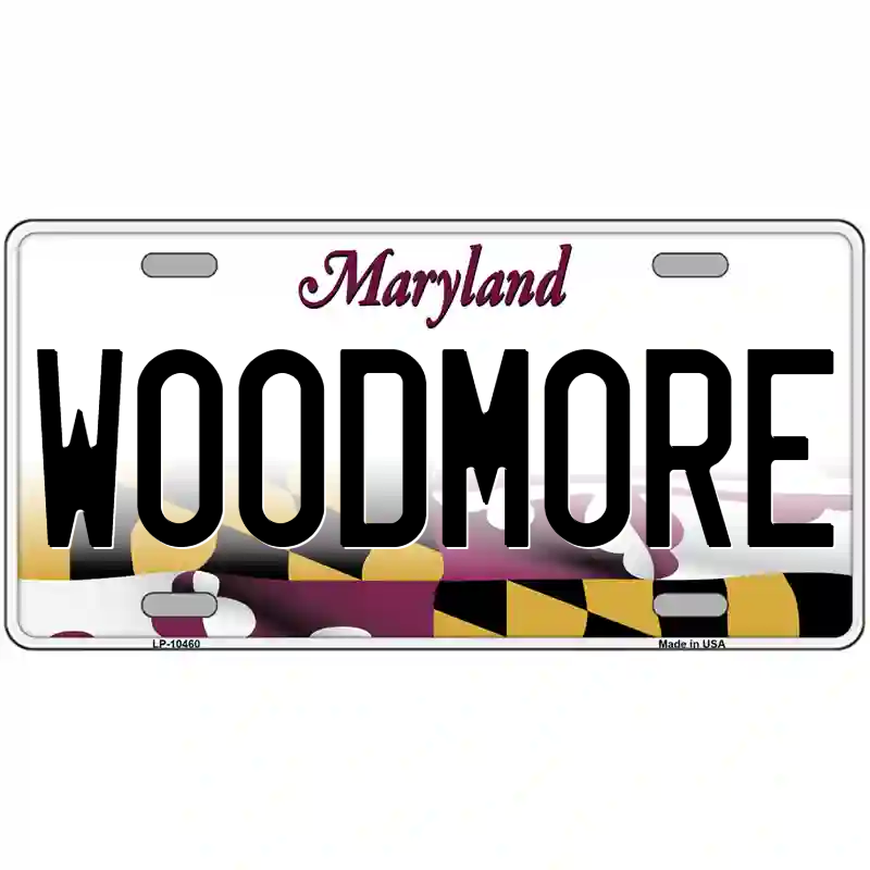 Woodmore Maryland Metal Sign