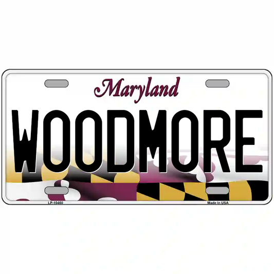 Woodmore Maryland Metal Sign