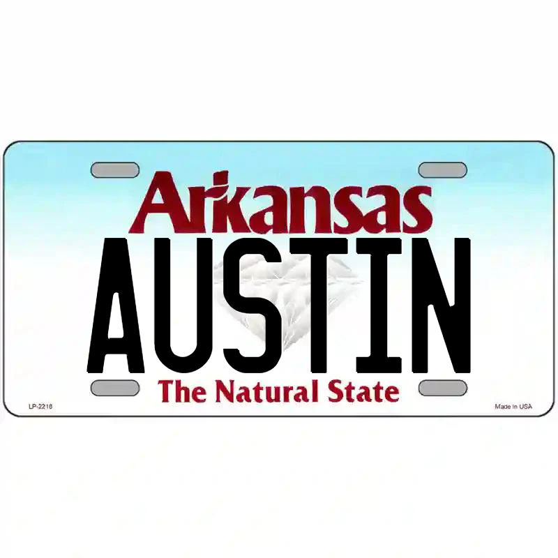 Austin Arkansas Metal Sign