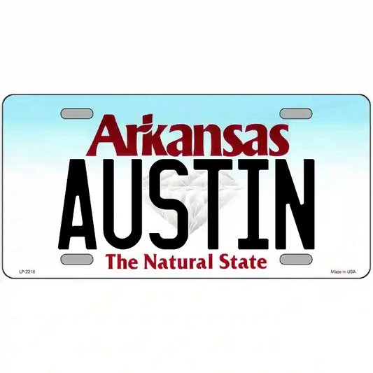 Austin Arkansas Metal Sign