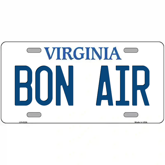 Bon Air Virginia Metal Sign