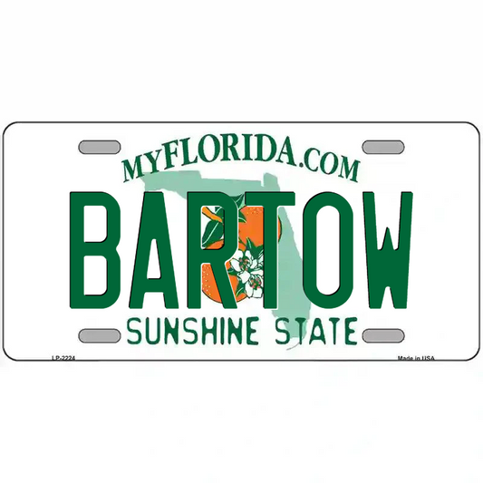 Bartow Florida Metal Sign