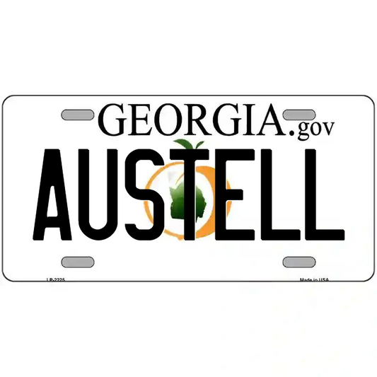 Austell Georgia Metal Sign