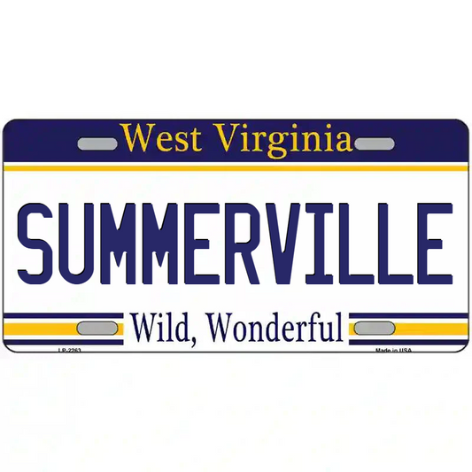 Summerville West Virginia Metal Sign